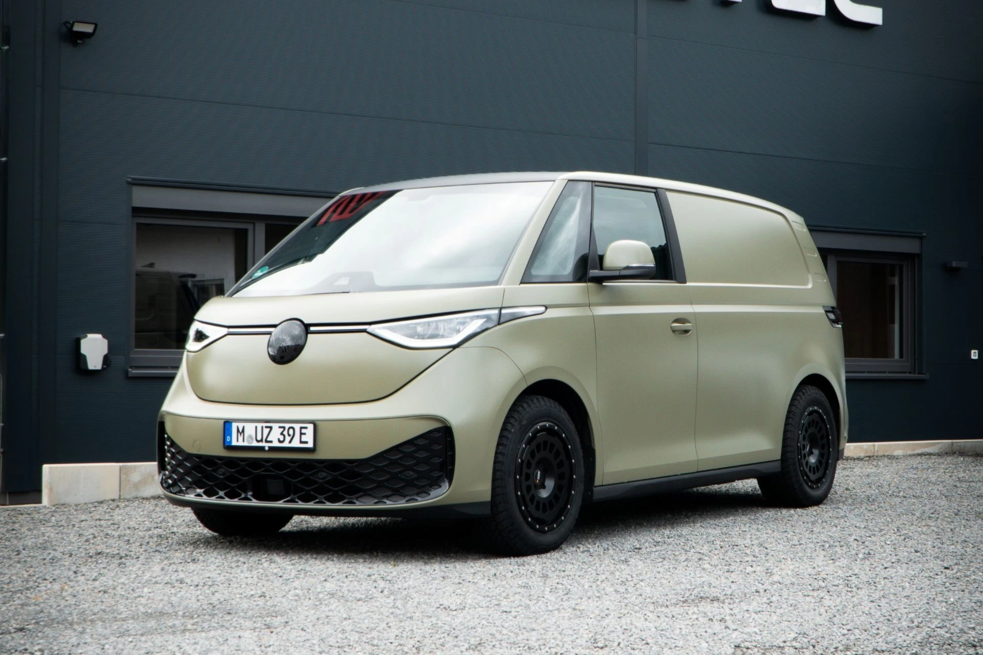 VW ID. Buzz OLIVE - Projekt Bild