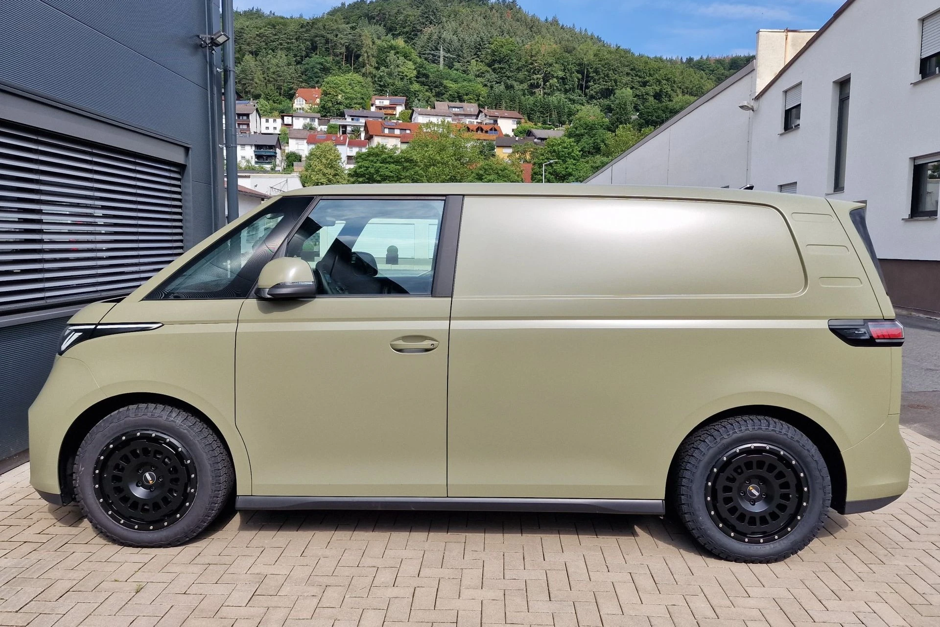 VW ID. Buzz OLIVE - Projekt Bild