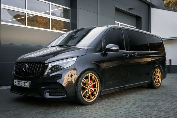 Mercedes V-Klasse W447 BBS gold