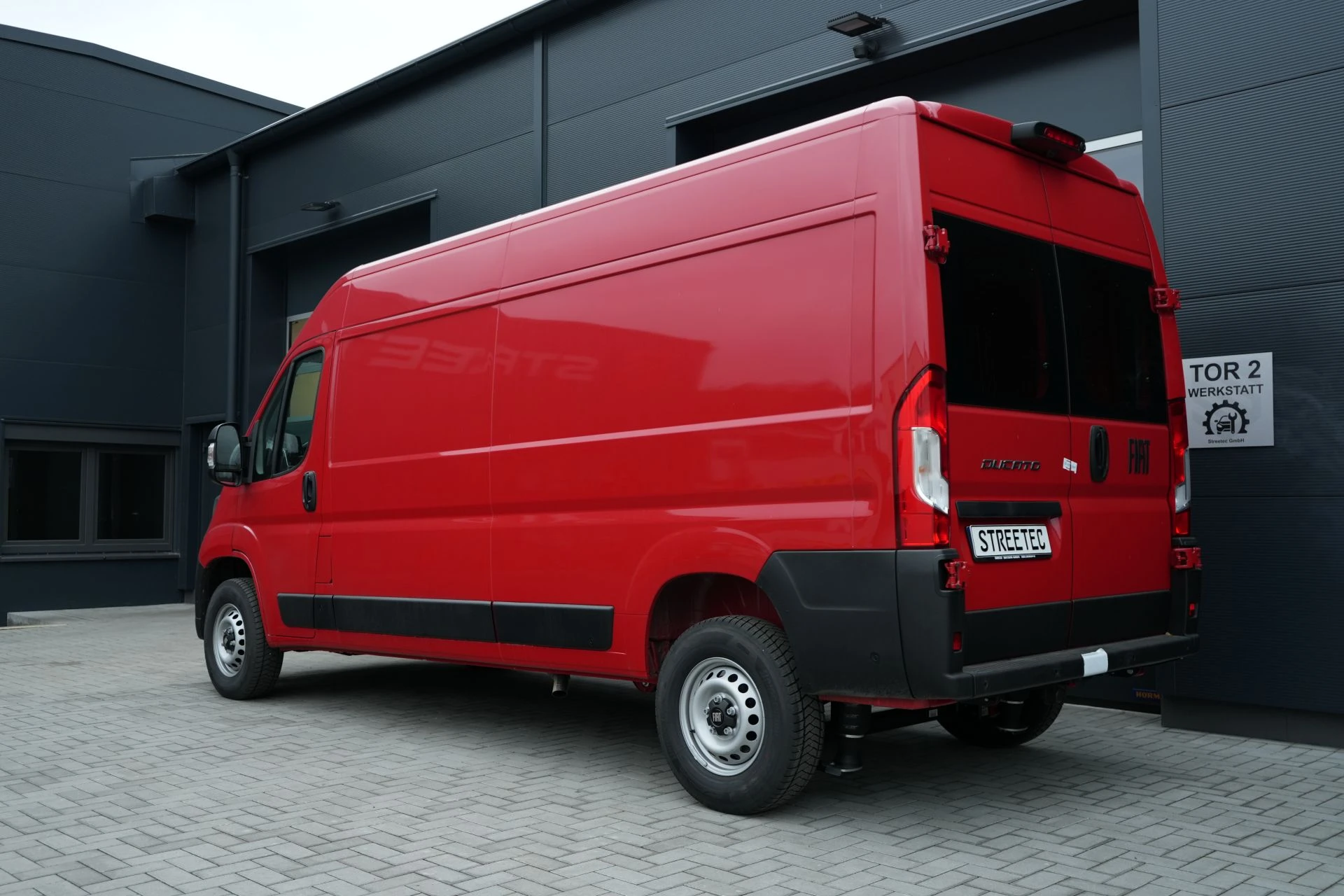 Fiat Ducato RED Transporter - Projekt Bild