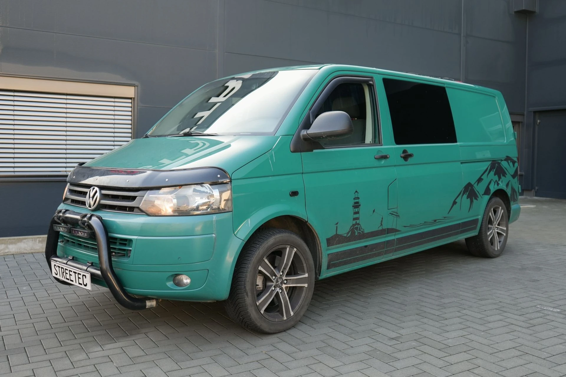 VW T5.2 turquoise - Projekt Bild