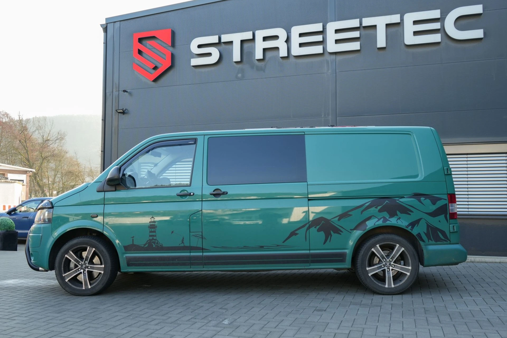 VW T5.2 turquoise - Projekt Bild