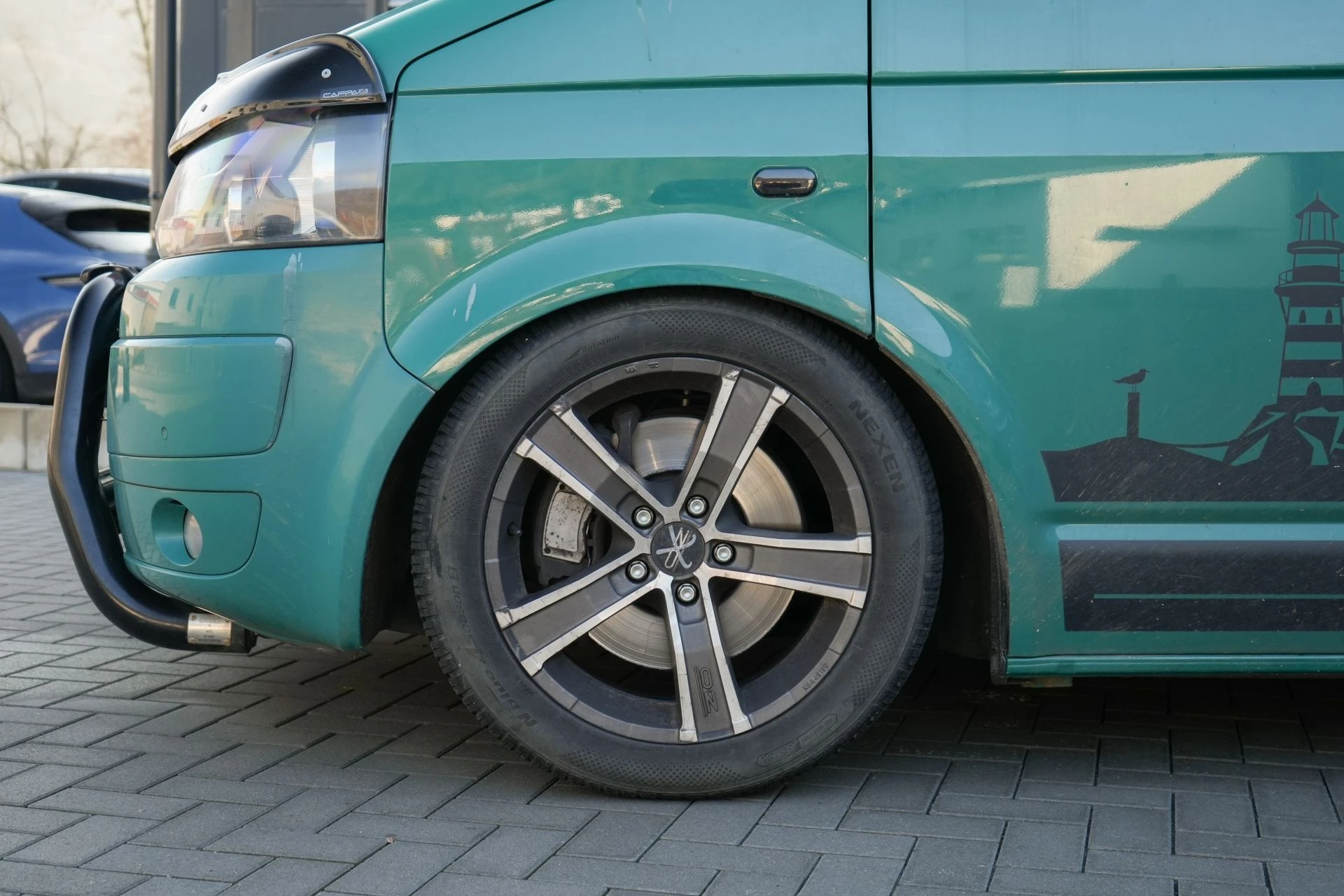 VW T5.2 turquoise - Projekt Bild