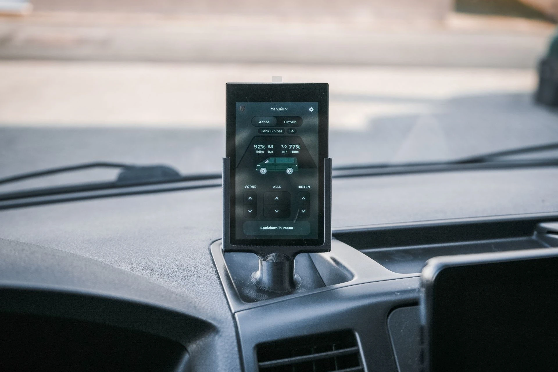 VW T5.2 turquoise - Projekt Bild