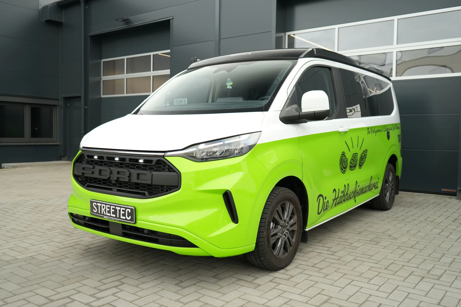 Ford Transit V710 green & white - Projekt Bild