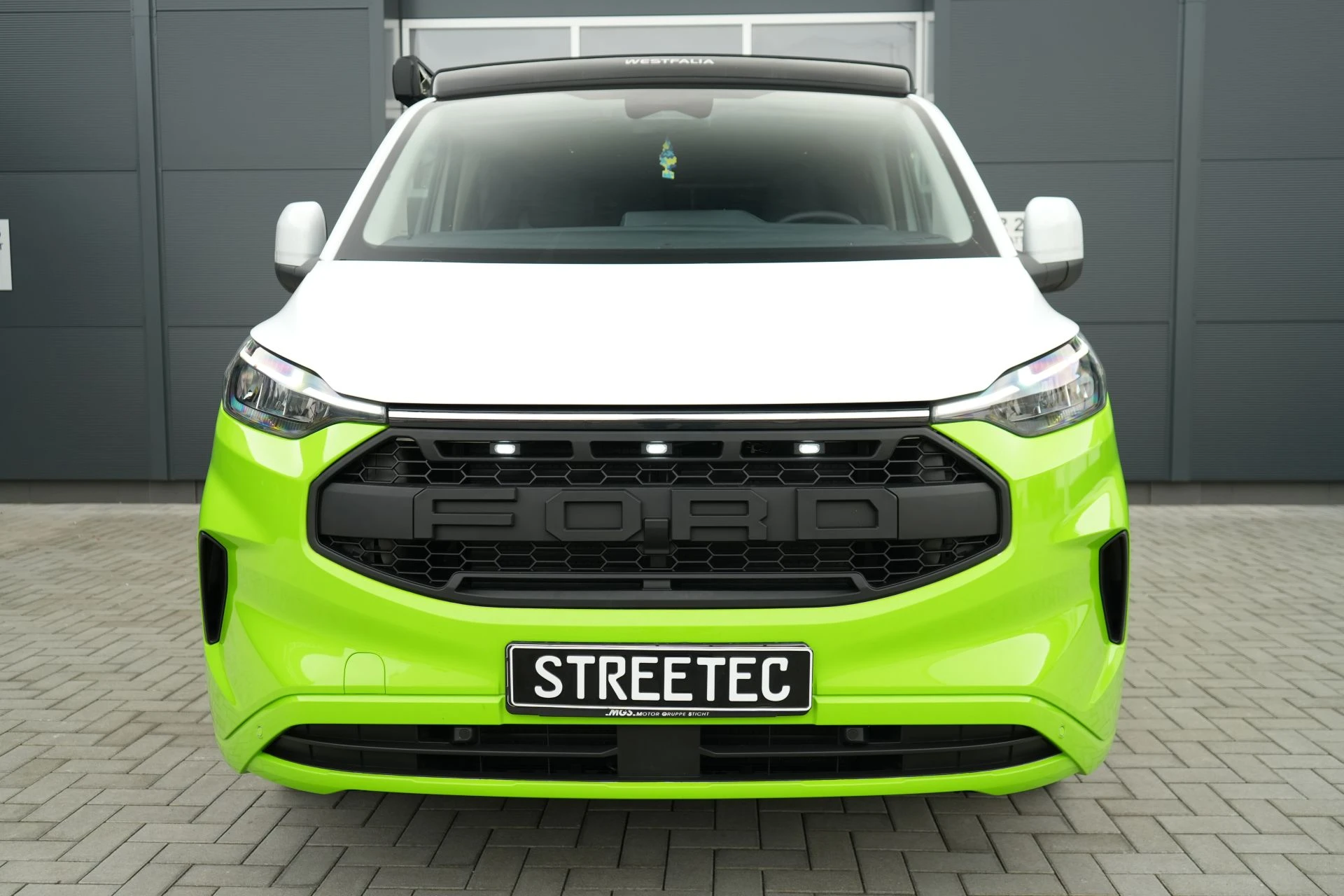 Ford Transit V710 green & white - Projekt Bild
