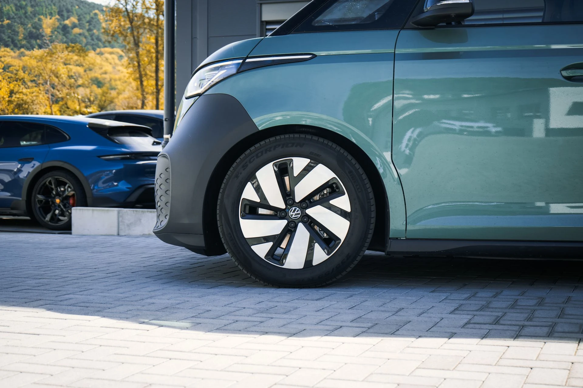 VW ID. Buzz Cargo light-green - Projekt Bild
