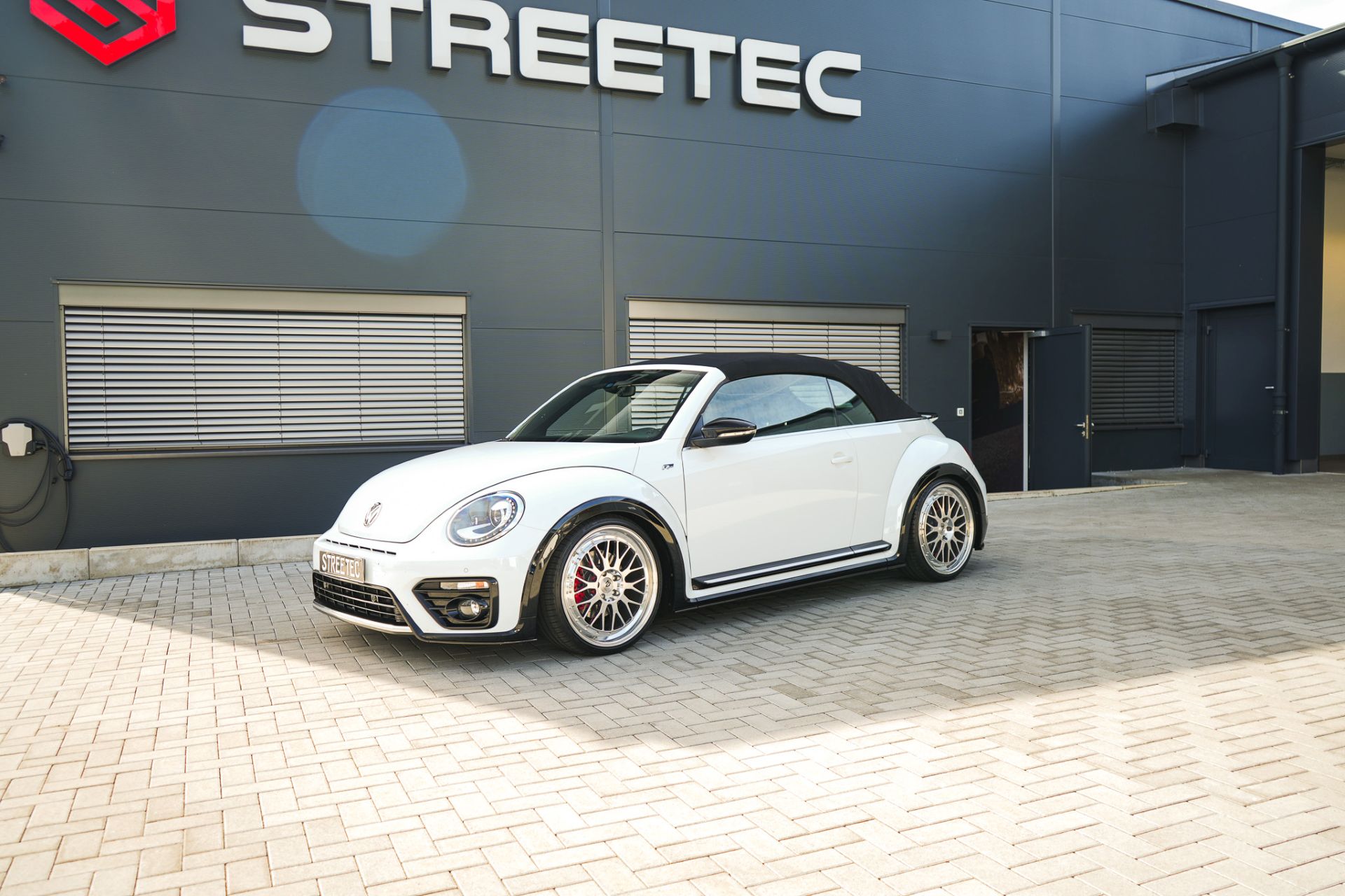 VW Beetle Cabrio black&white - Projekt Bild