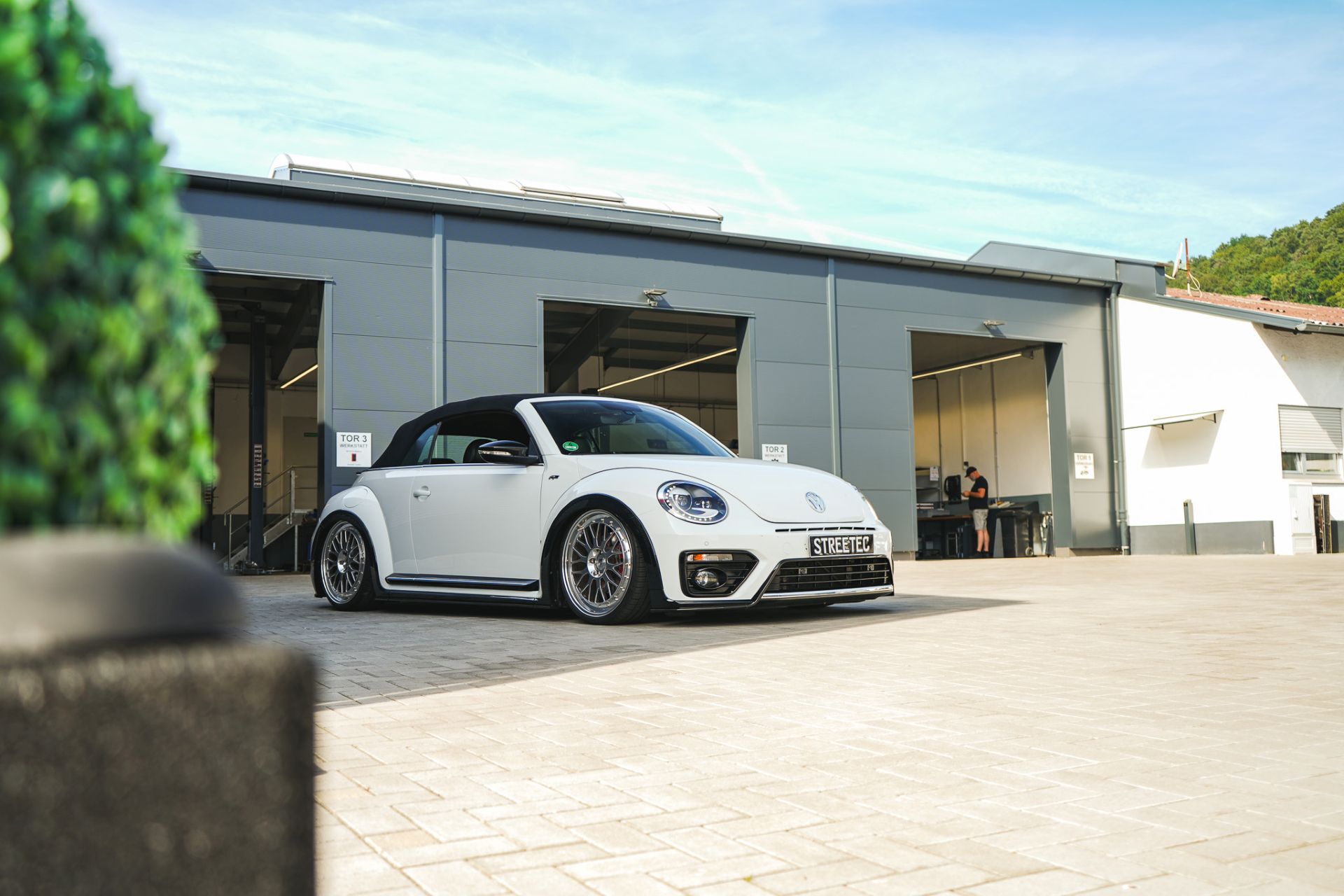 VW Beetle Cabrio black&white - Projekt Bild