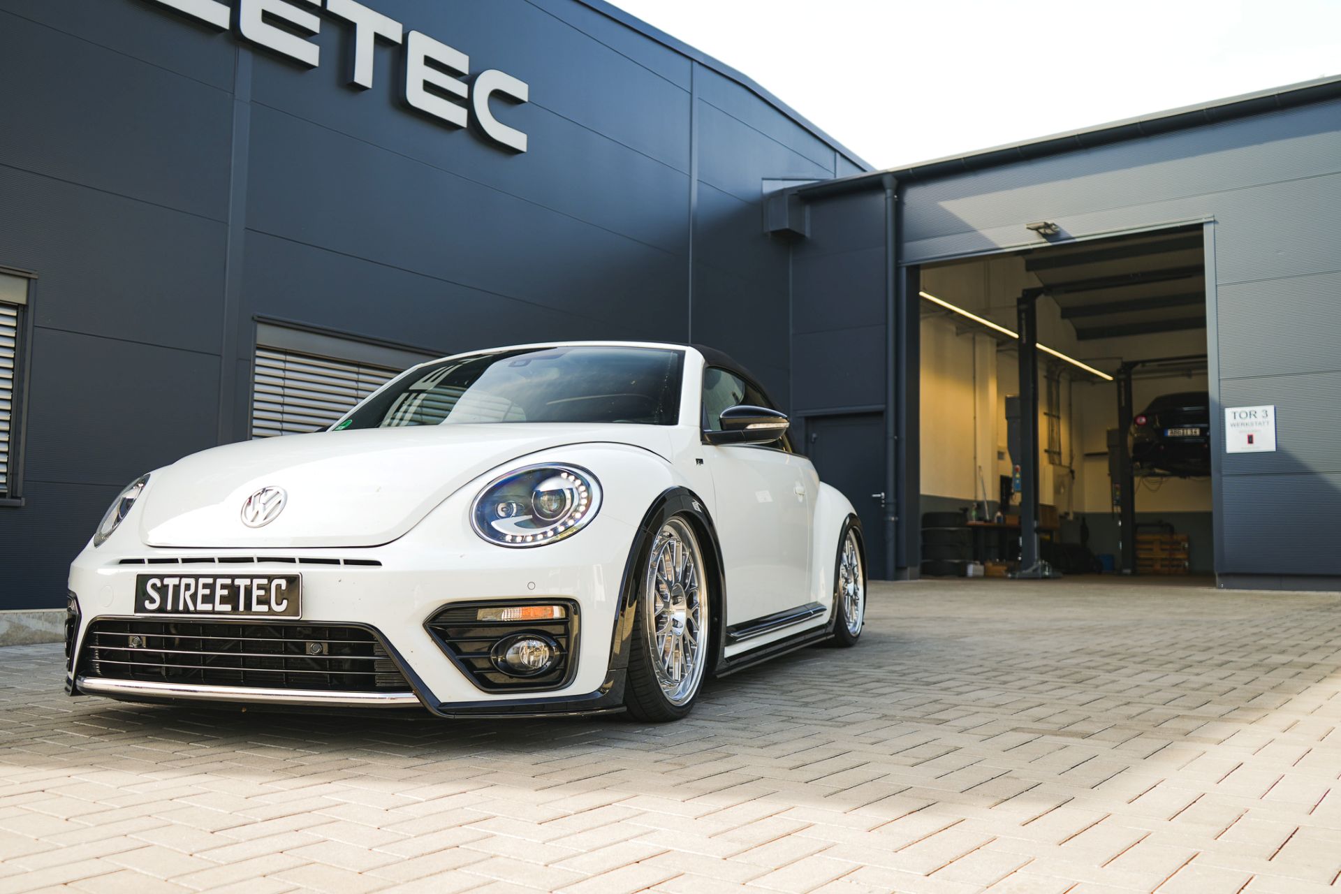 VW Beetle Cabrio black&white - Projekt Bild