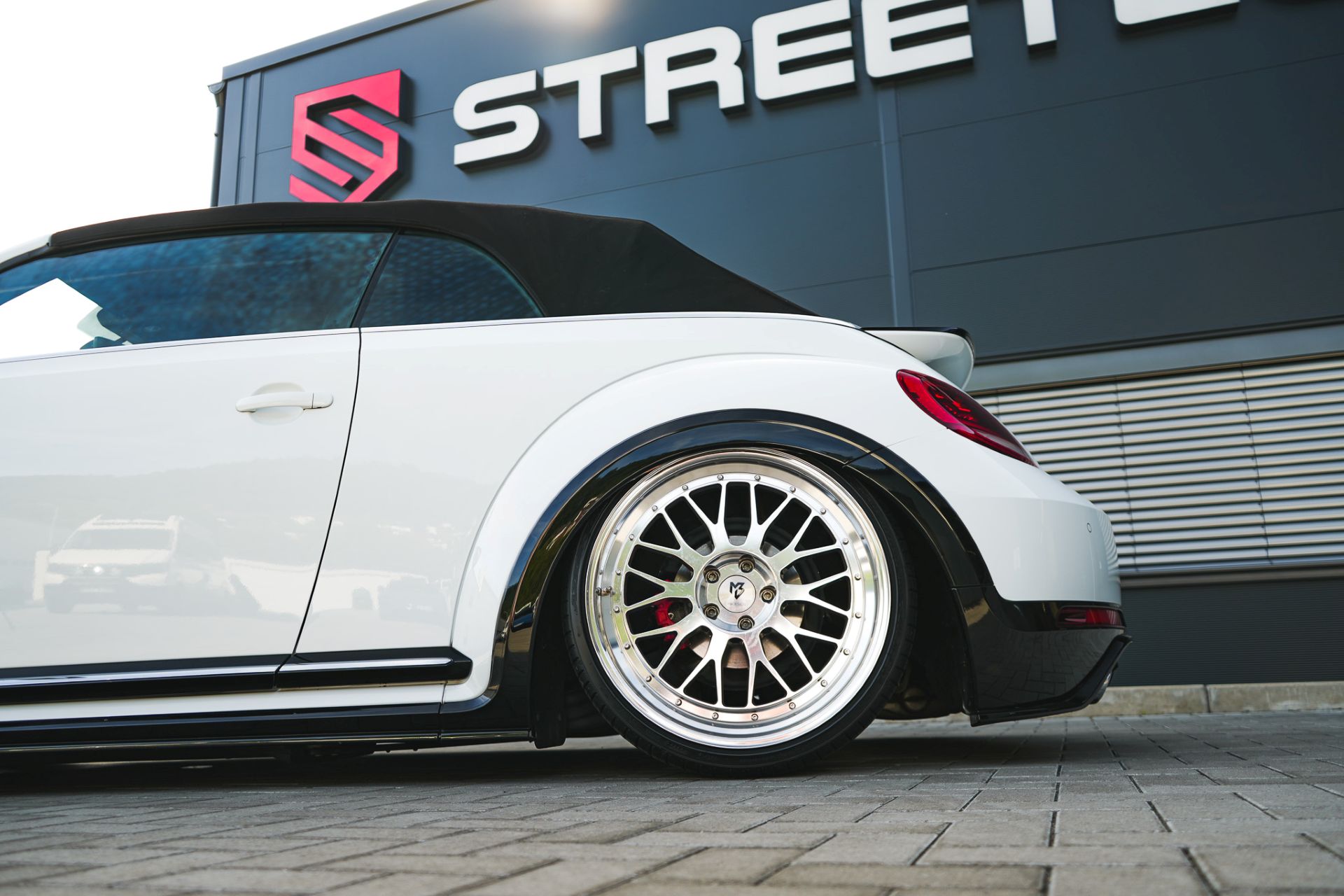 VW Beetle Cabrio black&white - Projekt Bild