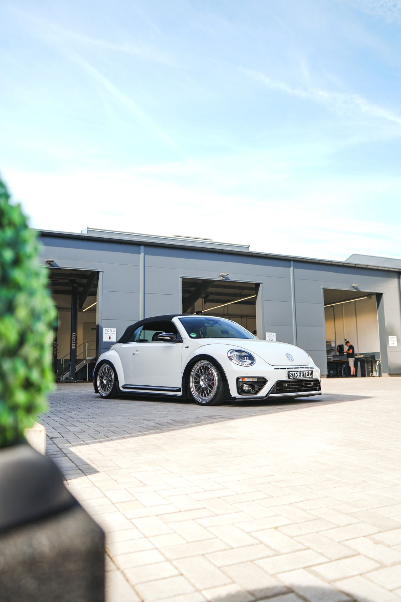 VW Beetle Cabrio black&white - Projekt Bild