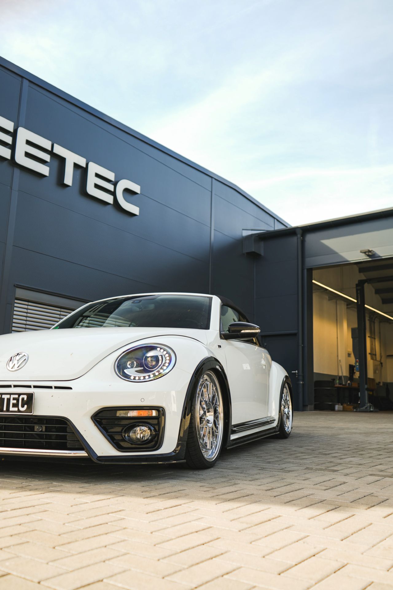 VW Beetle Cabrio black&white - Projekt Bild