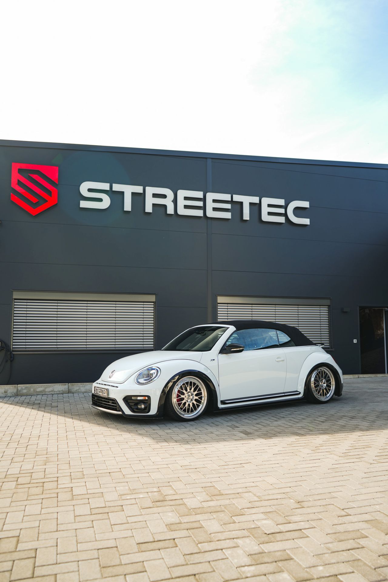 VW Beetle Cabrio black&white - Projekt Bild