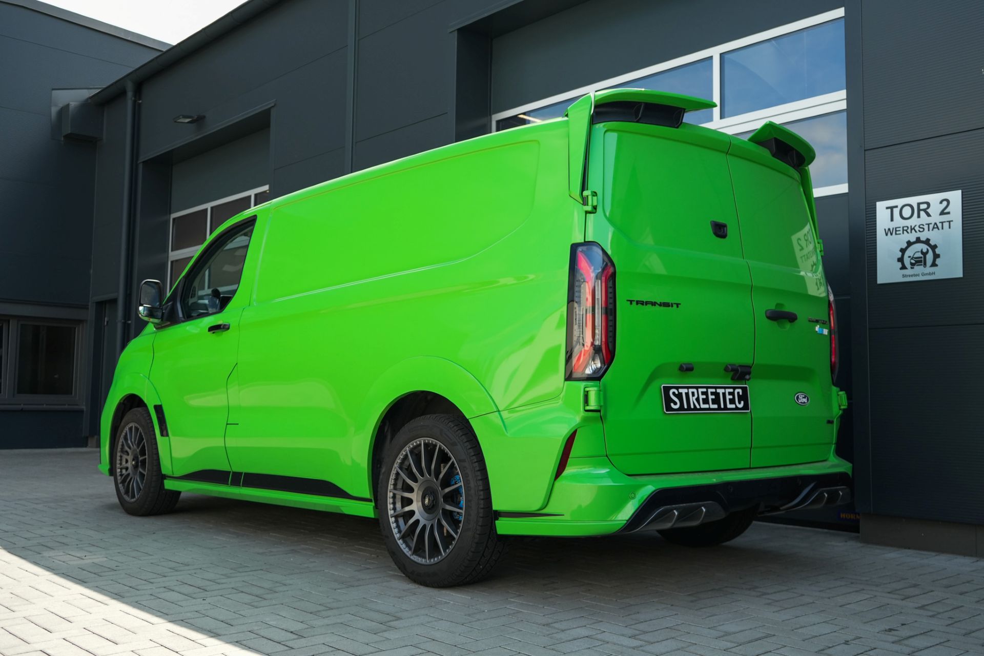 Ford Transit V710 MS-RT green - Projekt Bild