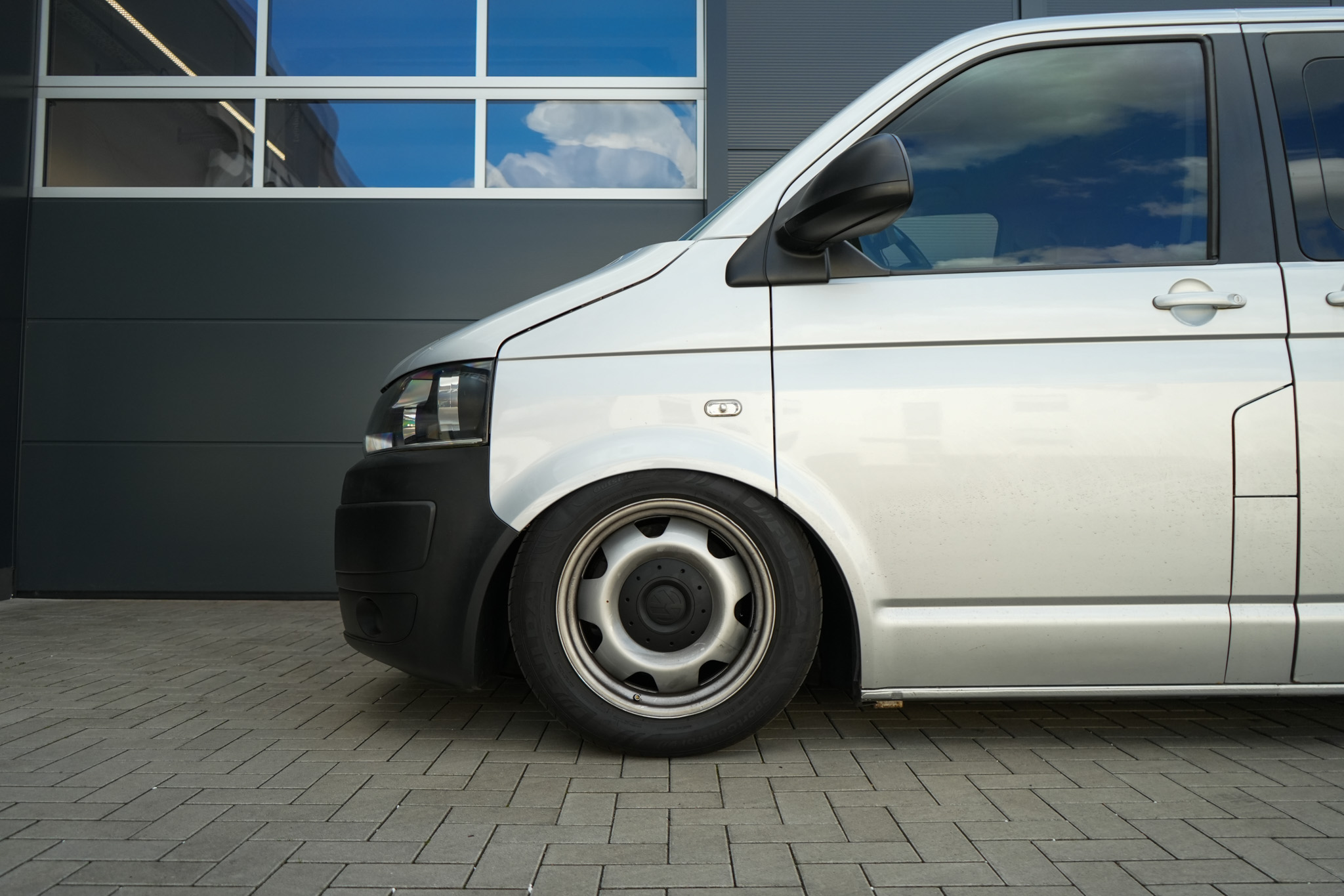 VW T5 Bulli silver - Projekt Bild