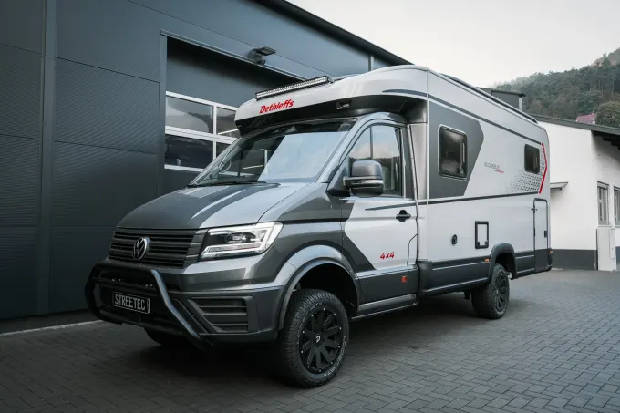 VW Crafter / Grand California Dethleffs Globebus Performance 4x4